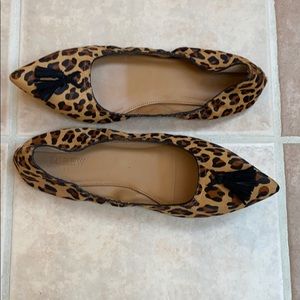 JCrew leopard flats